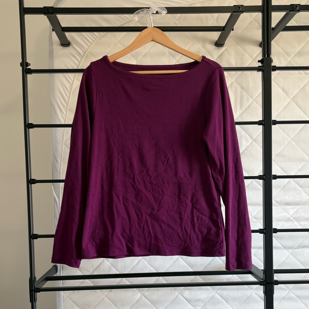 Old Navy Women's Long Sleeve Snug Everyday Top